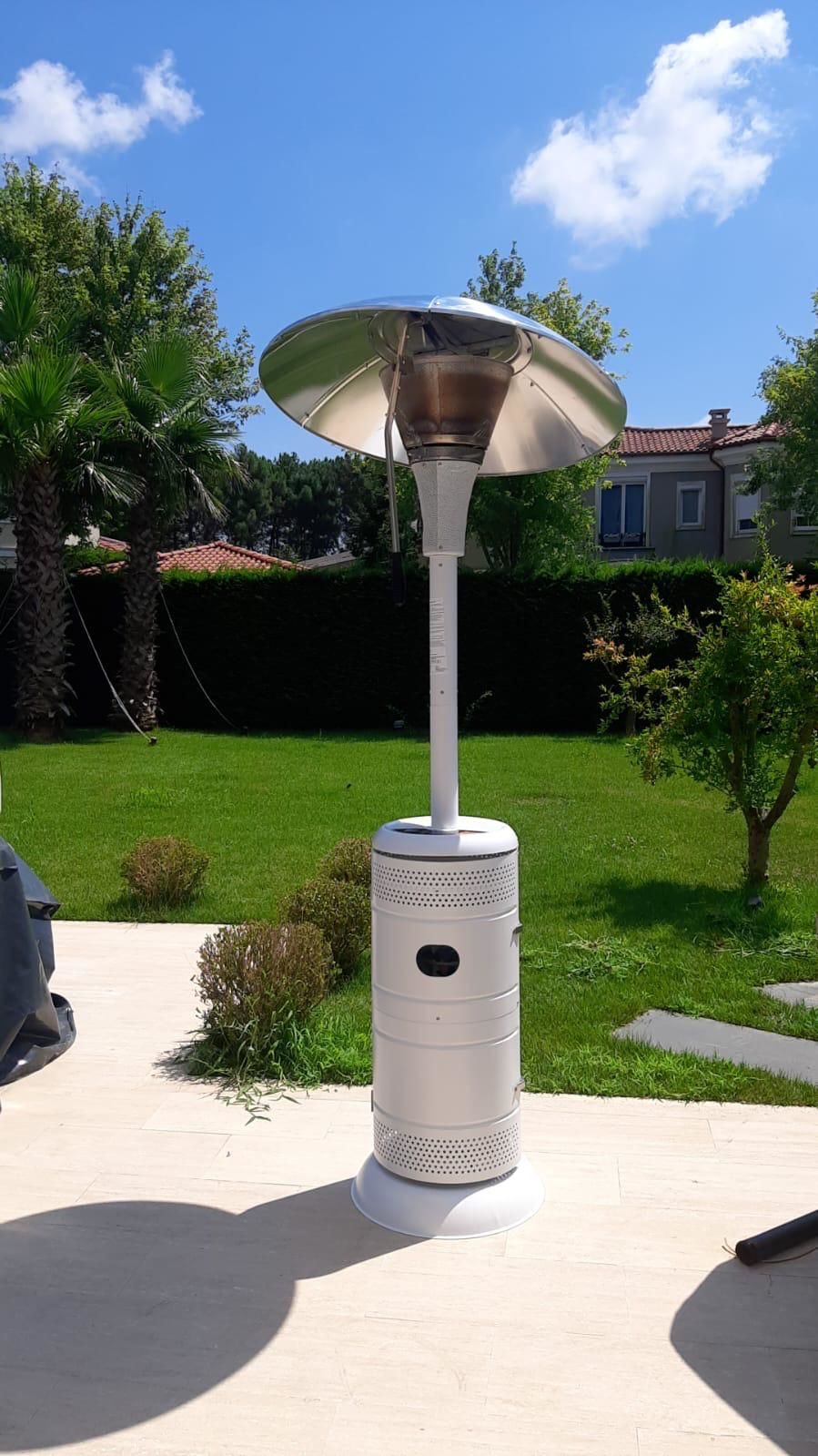 Aygaz Isı Odağı Dış Mekan Isıtıcı - 15 kW - Beyaz