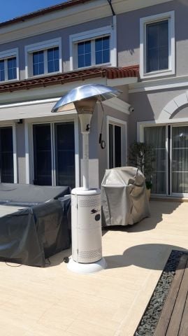 Aygaz Isı Odağı Dış Mekan Isıtıcı - 15 kW - Beyaz