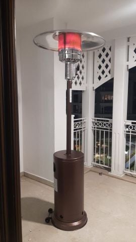 Bakır Palmiye Soba Dış Mekan Isıtıcı